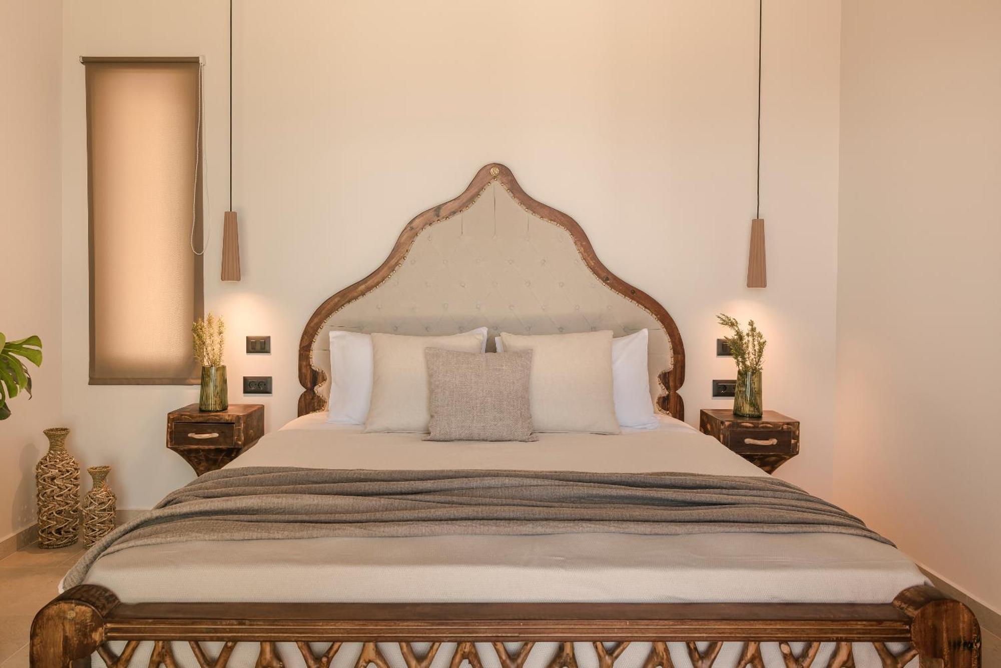 Hilaritas Luxury Suites Sea View, Private Pool & Jacuzzi Paradise Ratzaklion ภายนอก รูปภาพ
